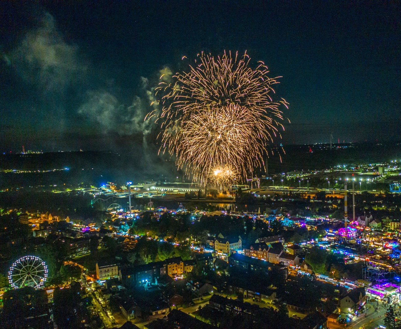 PM Cranger Kirmes - Die ersten drei Tage - Feuerwerk - Foto Markus Reddig